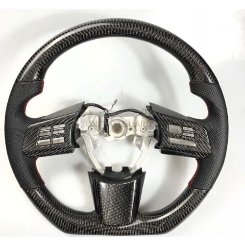 High Quality Custom Racing Carbon Fiber Steering Wheel For Subaru Legacy 3.6 sedan 2010 2011 2012 2013