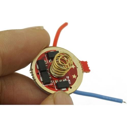 10W T6 U2 XML2 XPL LED Flashlight 7135*8 Driver Board Circuit board Components