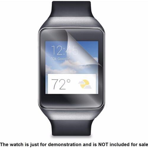 3x Clear LCD Screen Protector Guard Cover Film Skin for Samsung Gear Live Sporting Smart Watch Accessories