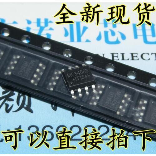 50PCS/LOT New MC34063 MC34063A 34063A SOP-8 1.2A 26V In stock You can buy directly