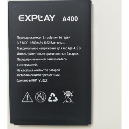AZK Battery For Explay A400 1600mAh High Quality Mobile Phone Replacement Li-ion Battery + Tracking Cord