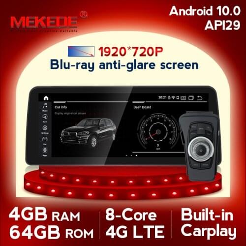 12.3"Wireless carplay car radio gps Android 10.0 Car multimedia player for BMW 3 serise E90 E91 E92 E93 4G plus Blu-ray screen