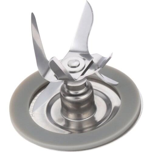Blenders Stainless Steel 6 Point Fusion Blade 4980 with Rubber Sealing Ring Gasket fit for Oster Blenders 4980, P-OST110