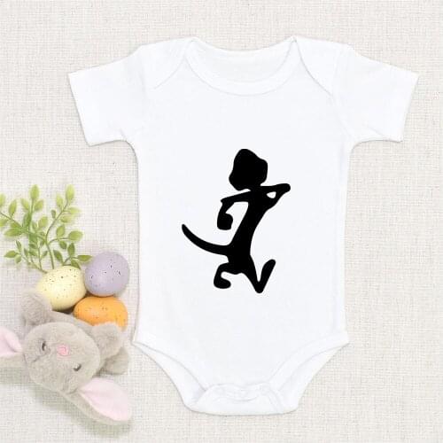 0-24M Baby Romper Cartoon Harajuku Girl Boy Kawaii Mongoose Timon Clothing Print The Lion King Graphic Newborn Jumpsuit