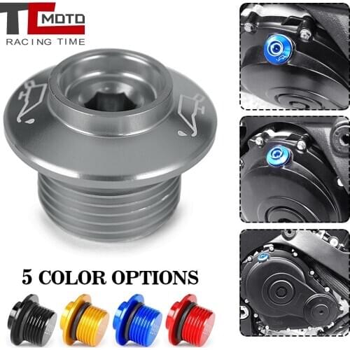 For APRILIA Caponord 1200 Rally CNC Billet Oil Filler Cap Plug M20x1.5 For APRILIA Dorsurood 900 1200 Shiver 900 2017-2019