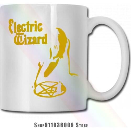 Electric Wizard Doom Stoner Psych Pentagra mug cup tazas