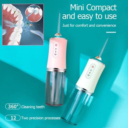 Oral Irrigator Dental Scaler Water Floss Pick Jet Flosser For Teeth Cleaning Tools Care Whitening Cleaner Tartar Removal Soocas