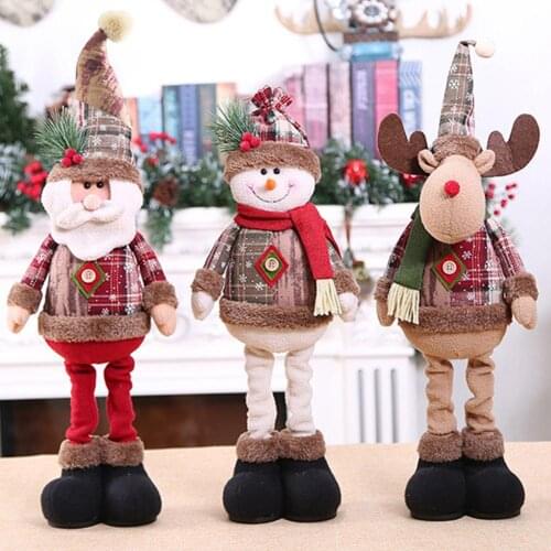 Merry Christmas Decorations For Home Christmas Decorations Doll Christmas Tree Decor Hanging Doll Navidad Noel New Year Gift