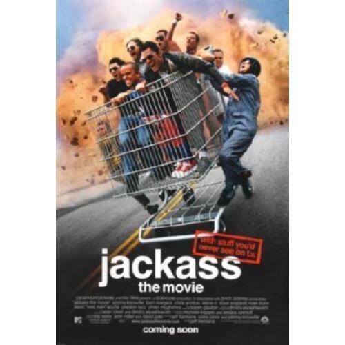 Jackass The Movie Silk Cloth Poster Art Bedroom Decoration
