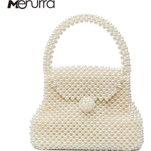 MENURRA Women's White Bags
