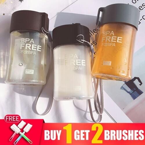 Cute Gourd Kids Children Plastic Water Bottles Bpa Free 180ml 150ml Travel Sport Transparent Infuser Shaker Bottle Waterbottle