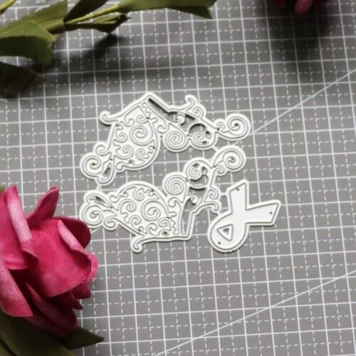 Irregular Lace Frame Decoration Metal Steel Cutting Dies DIY Scrapbooking Photo Album Embossing Paper Cards