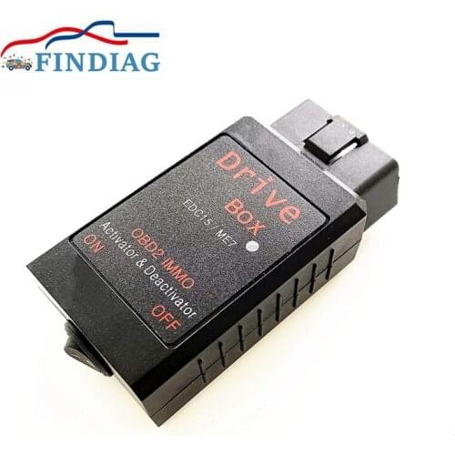 OBD2 IMMO Deactivator Activator Drive Box for EDC15/ME7 OBD 2 IMMO Emulator Scan Multi-Cars for VAG for AUDI for Skoda