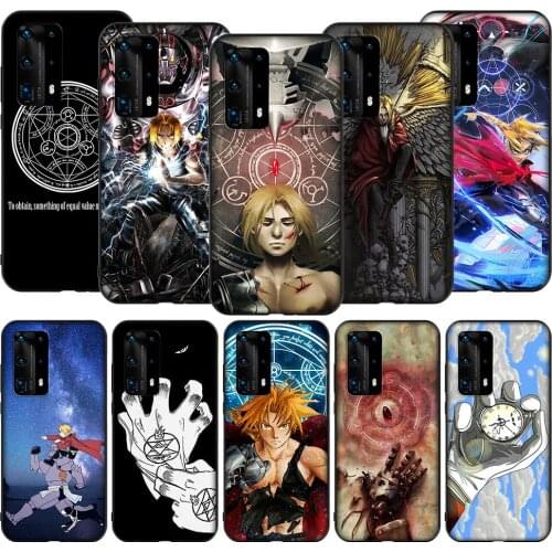 T76 FullMetal Alchemist Japanese Case for Honor Note 6A 7A 7C 7X 8 8A 8C 8X 9 9X 10 View 20 20S 30 V30 Lite Pro
