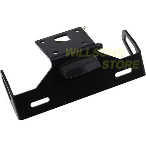 Registration License Plate Frame Holder Tail Tidy Fender LED Eliminator For KAWASAKI Z1000 2014-2017 Z1000R 2018-2019 Motorcycle