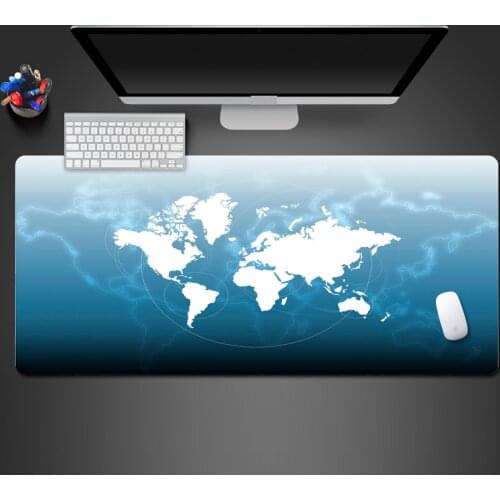 Best Selling Advanced World Map Mouse Pad Fast Rubber mousepad Washable Game Accessories Computer Keyboard Mouse Pad Gaming Mat