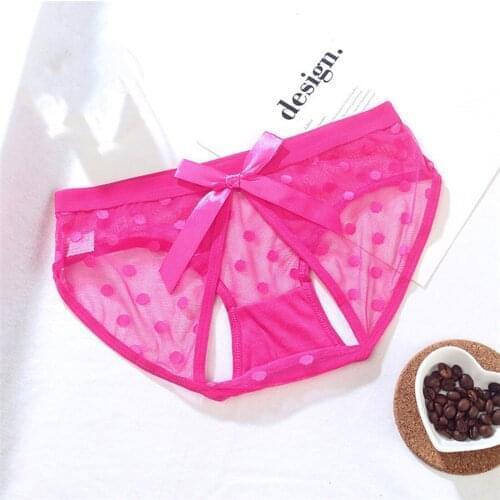Sexy Lingerie Women Lace Panties Thongs G-String T-Back Briefs Underwear Comf Ladies Transparent Apparel Lingerie Accessories