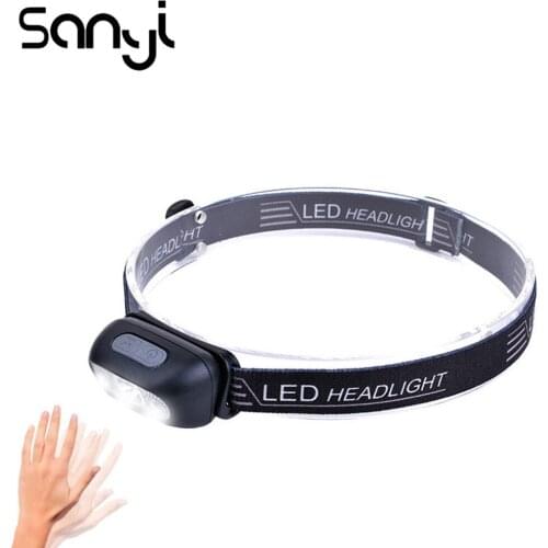 XP G2 LED Headlamp Motion Sense Control Flashlight Torch 4 Modes Emergency Light Waterproof Outdoor Camping Light Dropshipping