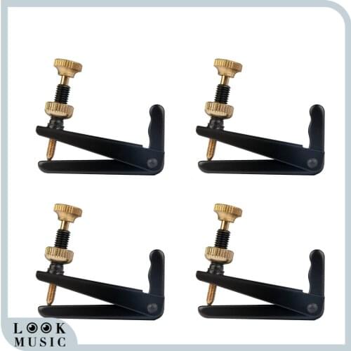 Cello Fine Tuners String Fine Adjuster Tuners Musical Instrument Accessory for 3/4 4/4 Cello (4Pcs)