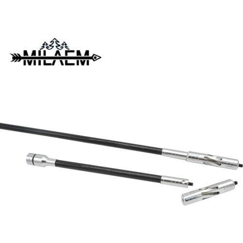 Archery PR602 Carbon Balance Bar Rod Compound /Recurve Bow 3k Pure CarbonFiber Rod Stabilizer Shooting Hunting Accessories