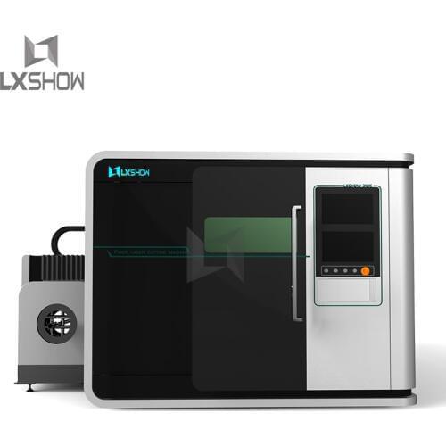 LXSHOW 1530 cover type fiber laser cutting machine 3 years warranty fiber laser cutter 1000w 2000w