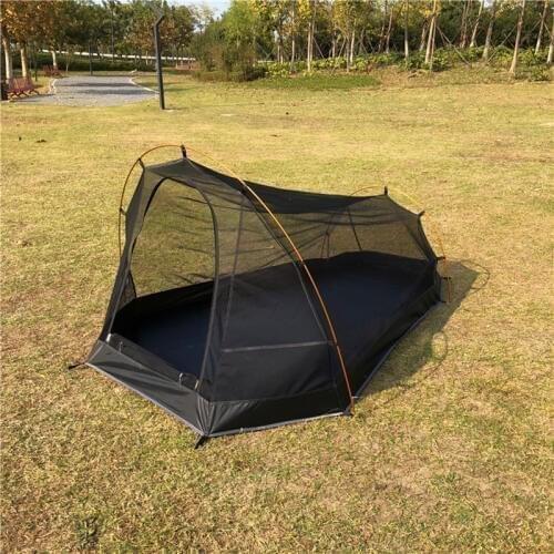 WJ Outdoor Swag Tent, Camping Equipment Aluminium Tents Camping, 2 Man Mesh Tent
