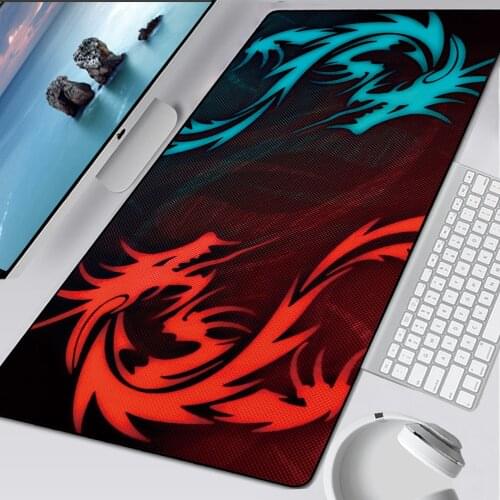 XXL Extra Large Mouse Pad Big Computer Gaming Mousepad Anti-slip Natural Rubber with Locking Edge Gaming Mouse Play Mat 80x30cm