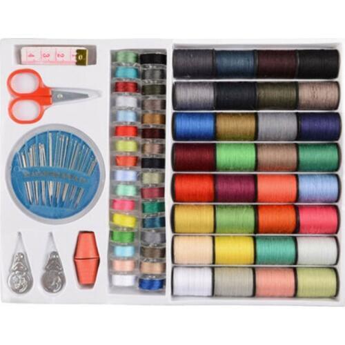 100pcs/set Sewing Machine Thread Set Plastic Sewing Machine Spool Bobbin Set Reel Kit Home Sewing Accessories