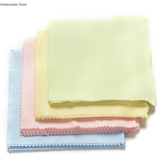 100Pcs Microfiber Cleaner Lens Cloth Camera LCD Screen Glass Cleaning Cloth