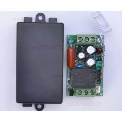 220V 10A 1CH Receiver Wireless Remote Control Switch System Learning Code AK-RK01S-220-A