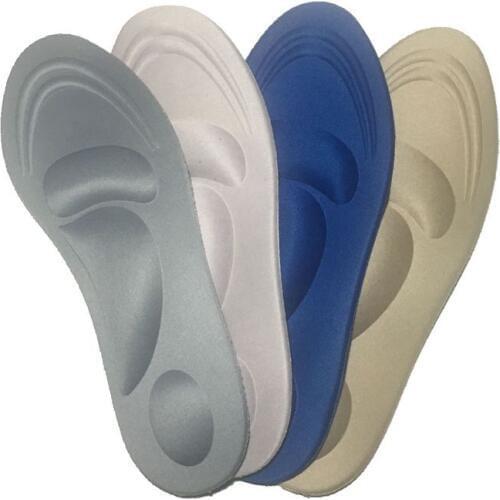 3d4d massage can be trimmed sponge insole anti slip pain insole foam pad Arch Gel insoles pads Insert Cushion 1pair=2pcs BJ65636