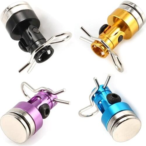 4pcs Metal Strong Magnet Magnetic Stealth RC Car Shell Column Post for 1:10 Traxxas Hsp Invisible Body Post Mount Clips