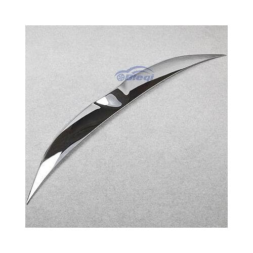 ABS Chrome Rear Trunk Lid Molding Trims Fits Toyota RAV4 2013-2015