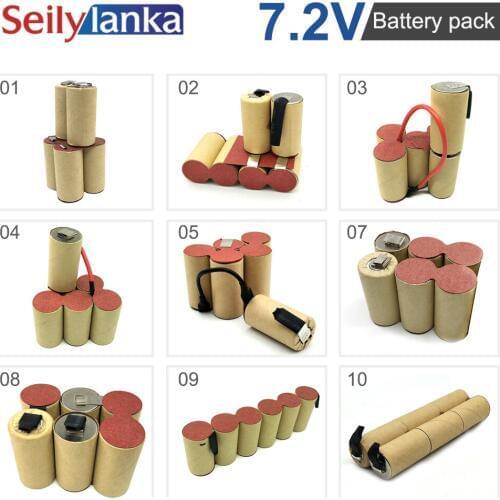 B 3000mAh 7.2V Ni MH Tool battery pack cd for Hitachi Panasonic Flex worx SNAP-ON Dirt Devil Homelite Ridgid CraftsMan Skil Arle