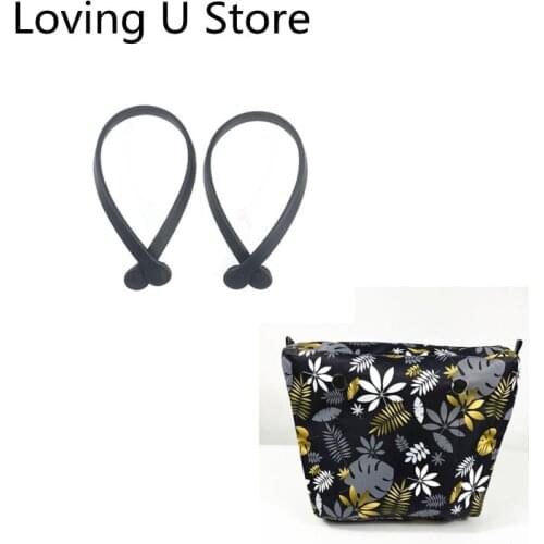 1 Piece Black Insert Lining Inner Pocket and Handles For Classic/Mini Obag Ladys Tote Bags Set Match