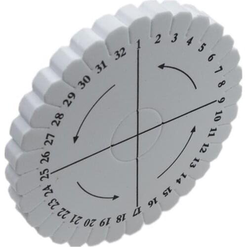 2 Kumihimo Braiding Disk Square Round Disc Plate for Bracelet Jewelry Making