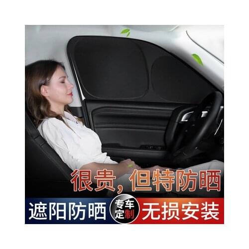 For Benz v Class W221&GLA&GLC&GLC cooper&GLE&GLK&R350/400GLS&V260 car Tension fixed shade cloth window sunshade Foldable
