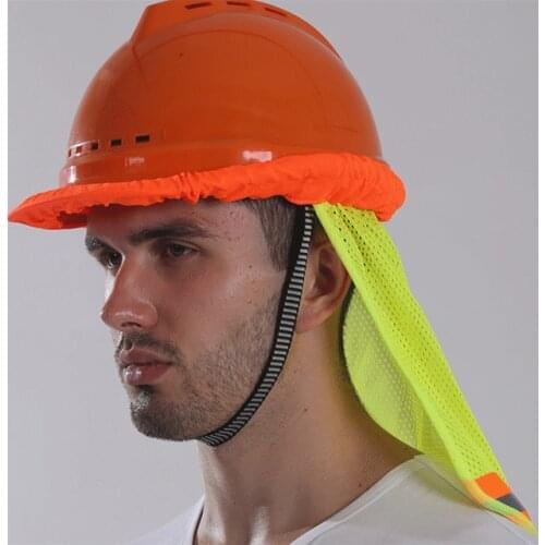 Face Neck Man Sun Cap Patchwork Mesh Construction Fishing Outdoors Anti UV Cap Unisex Hat Protection