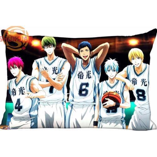 Hot Nice Kuroko no Basket Rectangle Pillowcase zipper Wedding Custom Pillow Case For Bedroom A3.27#140