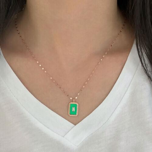 NEW Trendy 925 Silver Necklace Turkish Jewelry Birthday Gift Zircon Fashion Necklace For Women Minimalist Style Luxury Designer