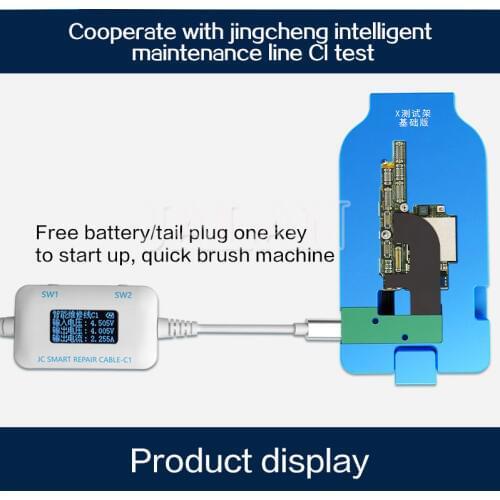 JC TX-BAS/TX-PRO/TXS-BASt Motherboard Layered Test Stand For X Xs Motherboard Test Battery-free Quick Brush Tool