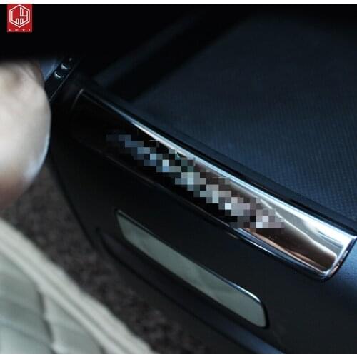 Storage box sequin armrest water cup holder bright strips modified dedicated for Odyssey 2015 2020