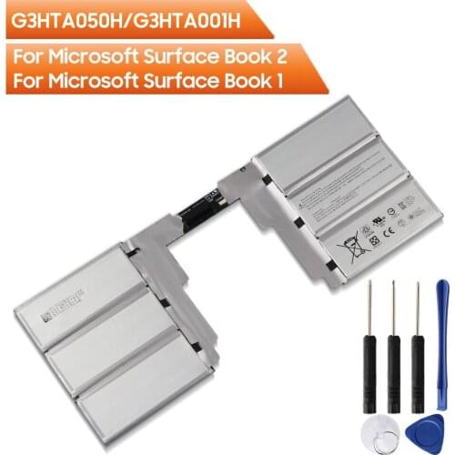 Replacement Keyboard Battery G3HTA050H For Microsoft Surface Book2 1835 93HTA001H For Microsoft Surface Book 1 1785 1703 + Tools