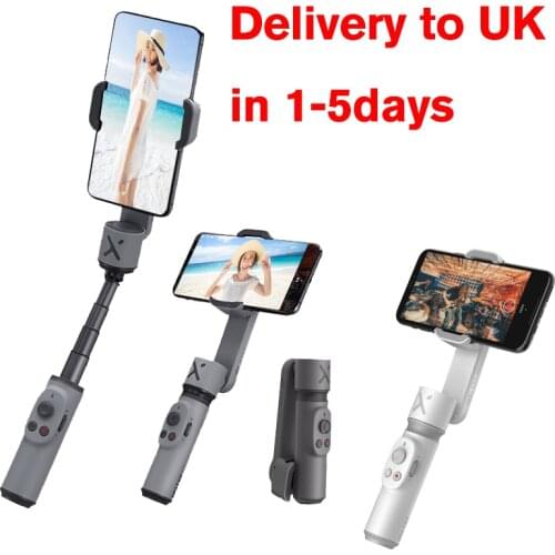Zhiyun Smartphone Gimbal 2- Axis Handheld Stabilizer for iPhone 11 Pro/Max, for Android Smartphones, Samsung Note10/S10,Smooth X