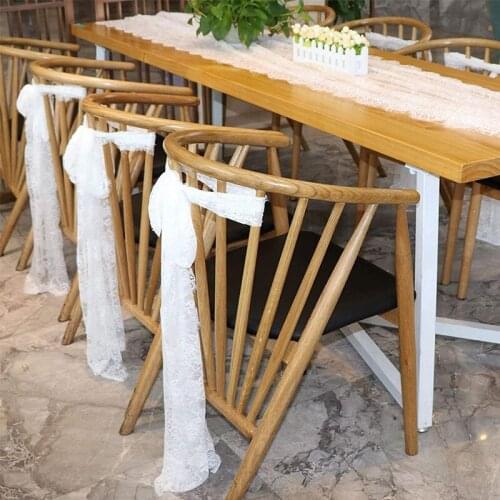 Wedding Decor Lace Table Runners White Theme Wedding Supplies Home Dining Table Decoration Table Cloth Length of 36*300cm