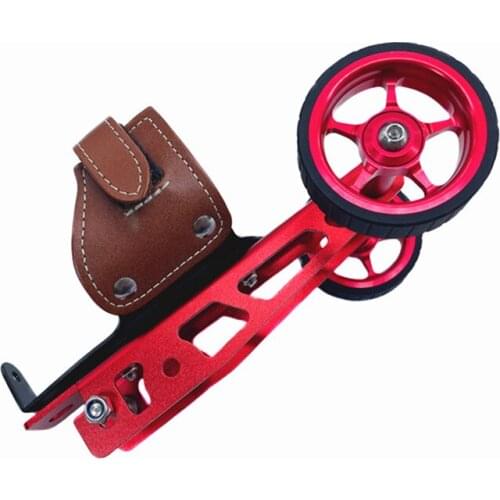 Litepro For Birdy Bike Easy Wheel Parking Rack Bracket Bottle Cage Two-In-One Bicycle Widened Easy Wheel Silver/Black /Red/Gold