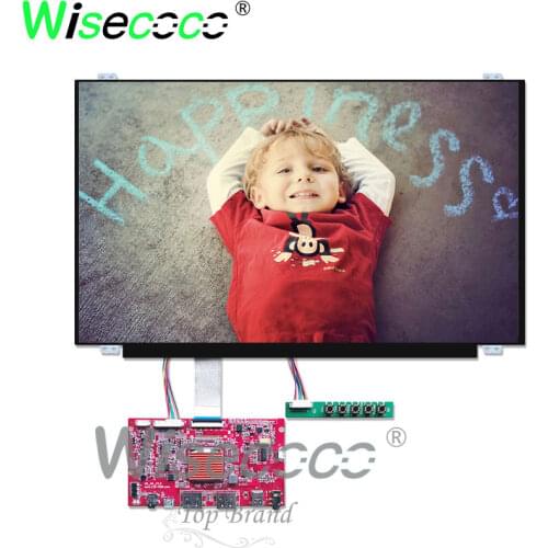 Wisecoco 15.6 Inch 4K screen 3840X2160 IPS B156ZAN02.3 lcd HDMI mircro usb Screen Display drive board for Portable Gaming