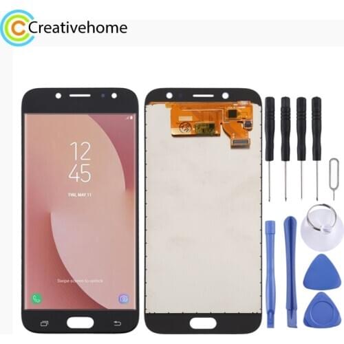 TFT Material LCD Screen and Digitizer Full Assembly for Samsung for Galaxy J7 (2017) J730F/DS