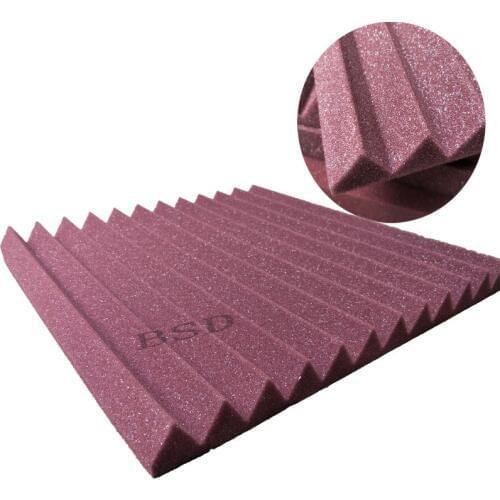 8 PCS Acoustic Foam 12" X 12" X 1" Inches Wedge Shape Good Soundproof,Fireproof
