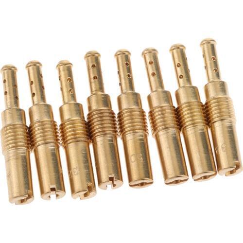 8x Carb Slow/ Jet Kit For PWK Keihin OKO CVK 32 35 38 40 42 45 48 50